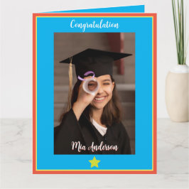 Little Superstar-Afstuderen card Kaart