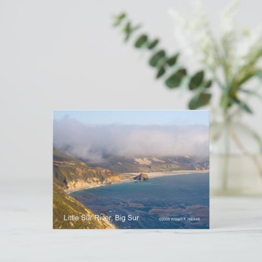 Little Sur River, Big Sur, Californië Briefkaart (Staand voorkant)