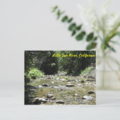 Little Sur River Briefkaart (Staand voorkant)