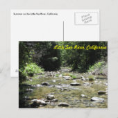 Little Sur River Briefkaart (Voorkant / Achterkant)