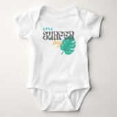 Little Surfer Boy - Baby Bodysuit (Voorkant)