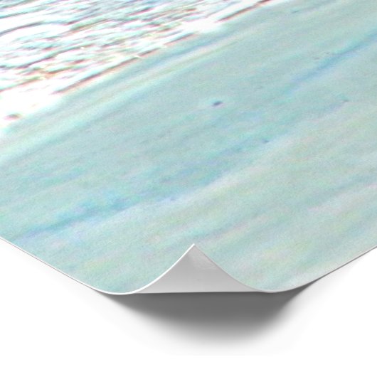 Little Surfer Girl Poster (Hoek)