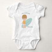 Little Surfer guy personaliseert Romper (Voorkant)
