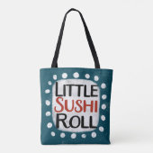 Little Sushi Roll Canvas tas (Achterkant)