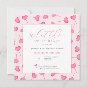 Little Sweeite Baby shower Invitation Kaart