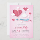 Little Sweeite Baby shower Invitation Kaart (Voorkant)