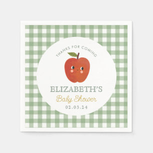 Little Sweet Apple Baby shower Servet