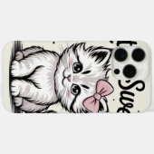 Little Sweet Kat Case-Mate iPhone Case (Achterkant (horizontaal))