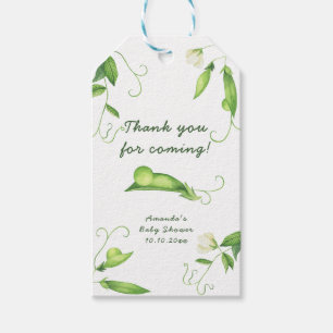 Little Sweet Pea Baby Shower Bedankt Cadeaulabel
