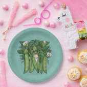 Little Sweet Pea Baby shower Papieren Bordje (Feest)