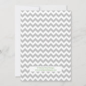 Little Sweet Pea Girl Baby shower Kaart (Achterkant)