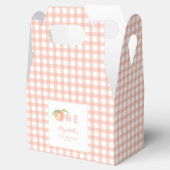 Little Sweet Peach Verjaardag Bedankt voor je koms Bedankdoosjes (Geopend)