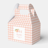 Little Sweet Peach Verjaardag Bedankt voor je koms Bedankdoosjes (Voorkant Zijde)