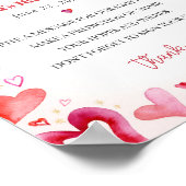 Little Sweetheart advies tijd capsule teken Poster (Hoek)