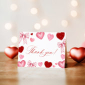 Little Sweetheart Baby Shower, Baby Shower  Bedankkaart