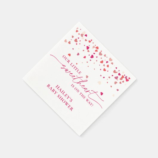 Little Sweetheart Baby shower, Baby shower Servet (Hoek)