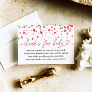 Little Sweetheart Baby shower, Boeken voor Baby Informatiekaartje