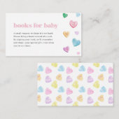 Little Sweetheart Baby shower Boeken voor Baby Kaa Visitekaartje (Voorkant / Achterkant)