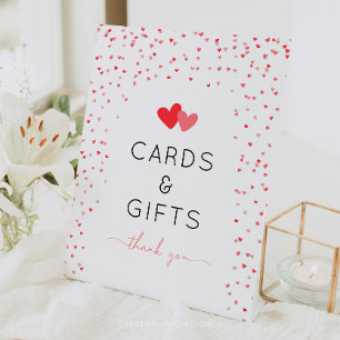 Little Sweetheart Baby shower Kaarten & Cadeaubord Reclamebord Met Voetstuk