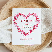 Little Sweetheart Baby shower Kaarten en cadeaubor Poster