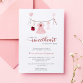 Little Sweetheart Baby shower Valentijn Schattige Kaart