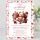 Little Sweetheart Beer Baby shower Kaart