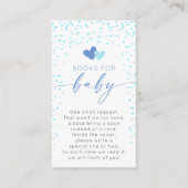 Little Sweetheart Blue Boeken voor Baby Kaart (Voorkant)