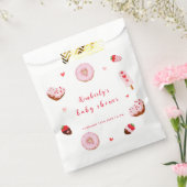 Little Sweetheart Donuts Valentijns Baby shower Bedankzakje (Gezegeld)