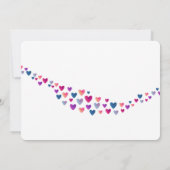 Little Sweetheart Eerste Verjaardag uitnodiging (Achterkant)