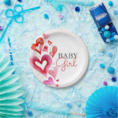 Little Sweetheart Februari Feest Papieren Bordje (Feest)