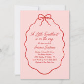 Little Sweetheart Hand getrokken Valentijn Baby sh Kaart (Voorkant)