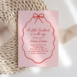 Little Sweetheart Hand getrokken Valentijn Baby sh Kaart