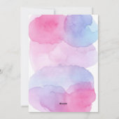 Little Sweetheart is Turning One Valentines Birth Feestdagenkaart (Achterkant)