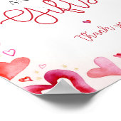 Little Sweetheart Kaarten en cadeaubordje Poster (Hoek)