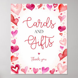 Little Sweetheart Kaarten en cadeaubordje Poster