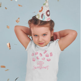 Little Sweetheart Meisje Verjaardagsfeestje Kinder Shirts