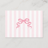 Little Sweetheart Pink Bow Books for Baby Informatiekaartje (Achterkant)