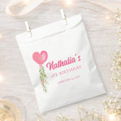 Little Sweetheart Rode Hart Ballon Verjaardag Bedankzakje (Geknipt)