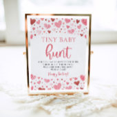 Little Sweetheart Tiny Baby Hunt Baby shower spel Poster