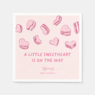 Little Sweetheart Valentijn Baby shower servetten