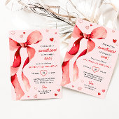 Little Sweetheart Valentijn Bow Verjaardag Kaart