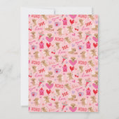 Little Sweetheart Valentijn Puppy Baby shower Kaart (Achterkant)