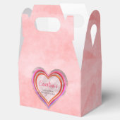 Little Sweetheart Valentijn Waterverf Baby shower Bedankdoosjes (Geopend)