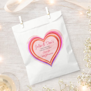 Little Sweetheart Valentijn Waterverf Baby shower Bedankzakje