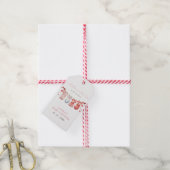 Little Sweetheart Valentijns Baby shower Meisje Cadeaulabel (Met Touw)