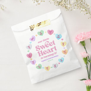 Little Sweetheart Valentijnsdag verjaardagsfeestje Bedankzakje