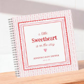 Little Sweetheart Valentijns's Douche Gastenboek Notitieboek