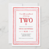 Little Sweetheart Valentijns's Meisje Tweede Verja Kaart (Voorkant)