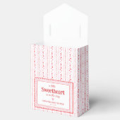 Little Sweetheart Valentijns's Shower Favors Bedankdoosjes (Geopend)