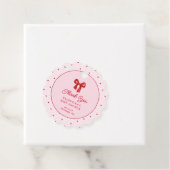 Little Sweetheart Valentine Coquette Bedankjes Labels (In situ)